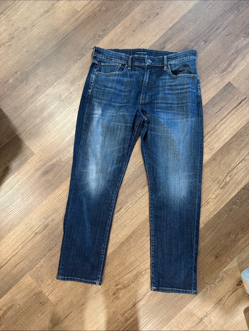 Lucky Brand Men's Blue Straight Jeans
